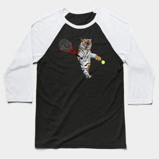 Tiger Tennis Baseball T-Shirt